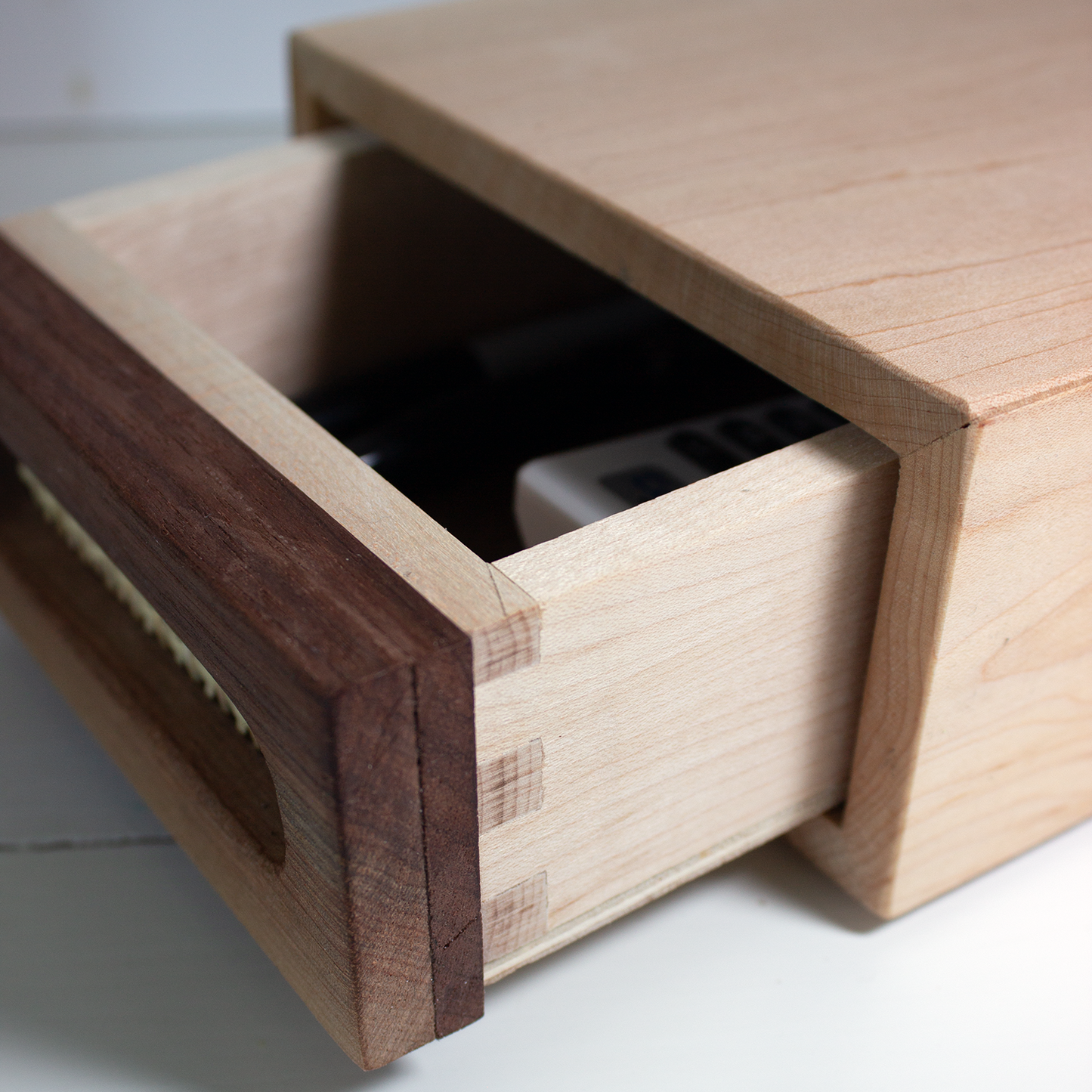Wooden Desktop Drawer Organizer