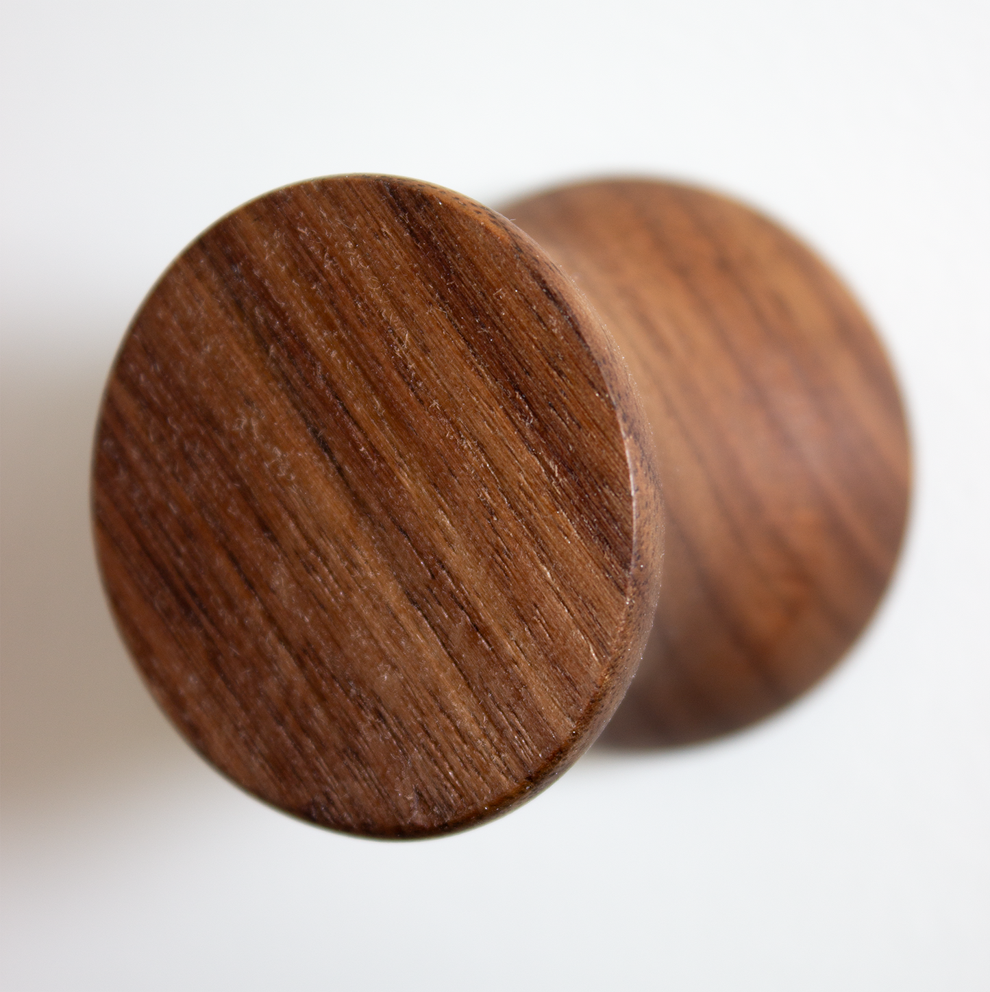 Wooden Coat Hooks - Walnut