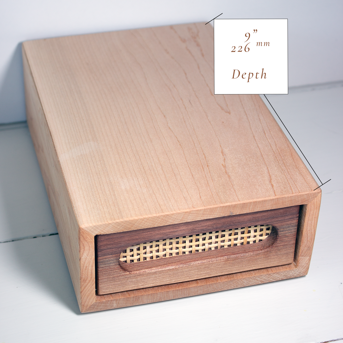 Wooden Desktop Drawer Organizer
