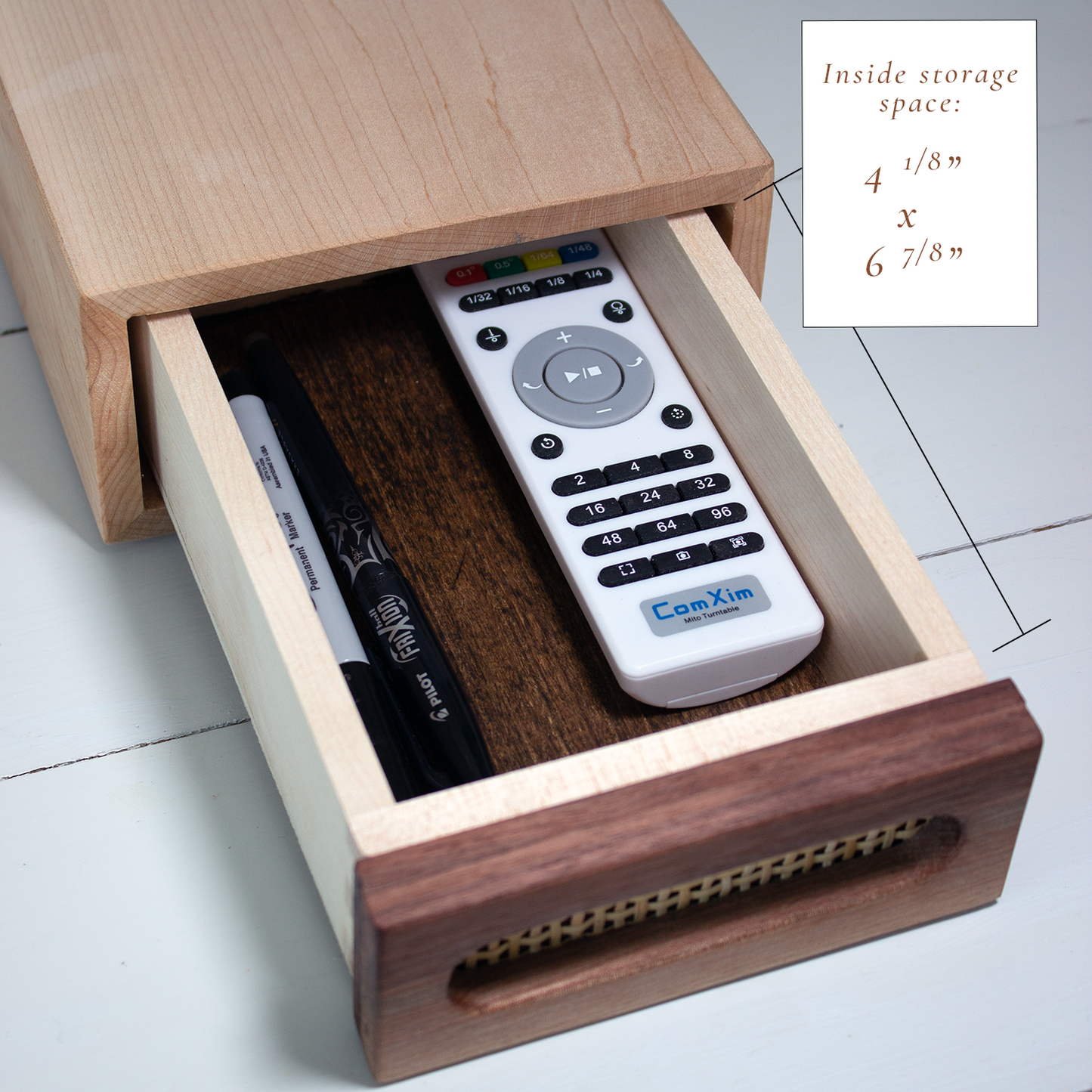 Wooden Desktop Drawer Organizer