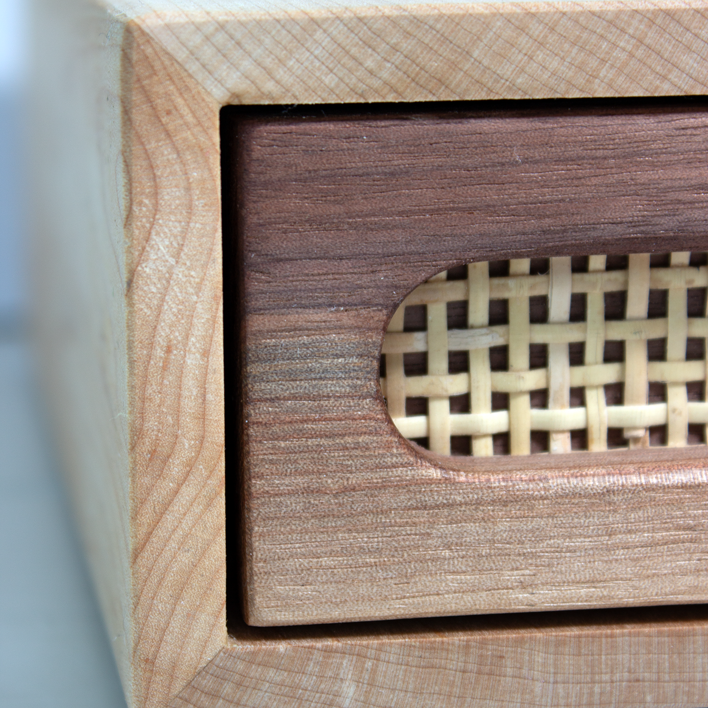 Wooden Desktop Drawer Organizer