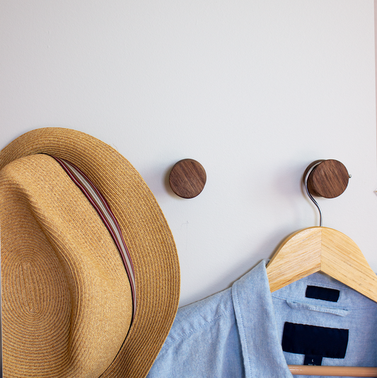 Walnut Wall Hooks