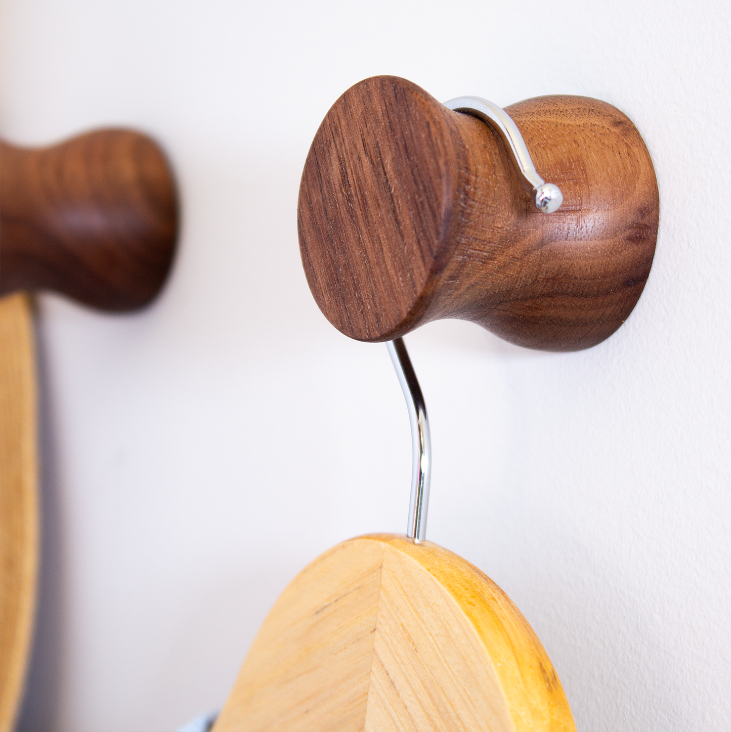 Walnut Wall Hooks